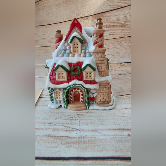 Vtg Hawthorne Candy Factory Christmas Village - Picture 5 of 7